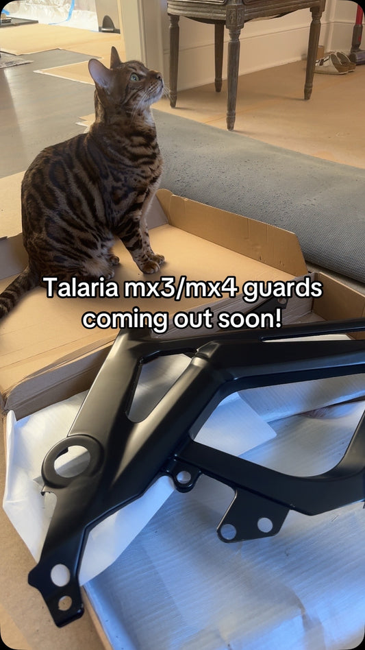 TALARIA MX3/MX4 COATED FRAME GUARDS