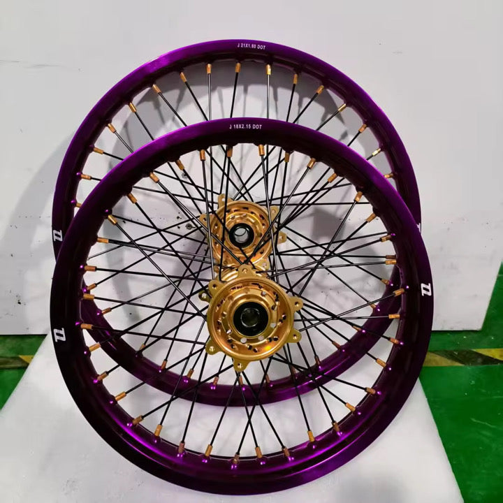 E-Moto 16/19 Dirt Wheel Set