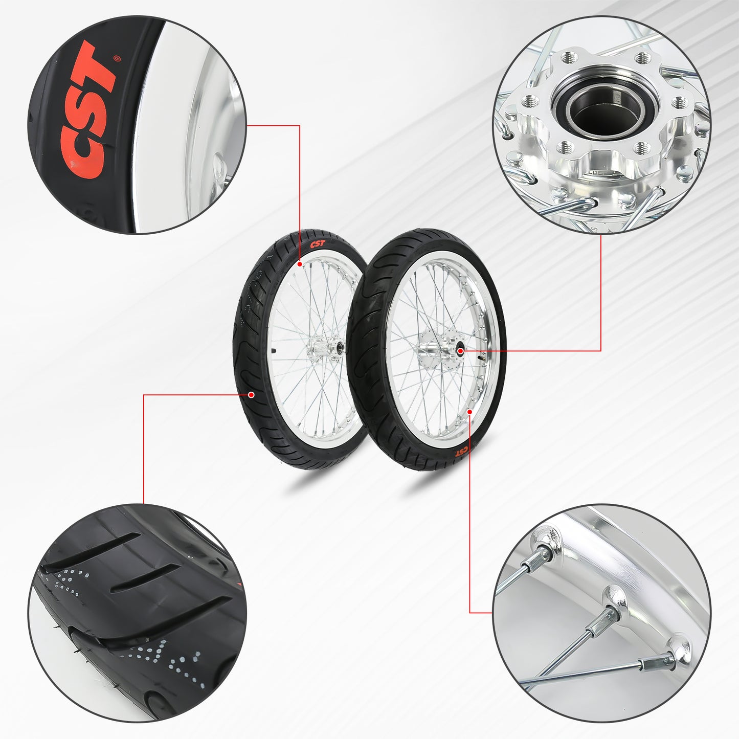 Surron LBX OEM Supermoto Wheelset